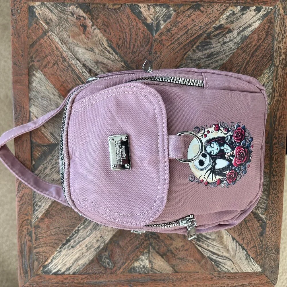 The Nightmare Before Christmas Jack Skellington and Rose Mini Backpack